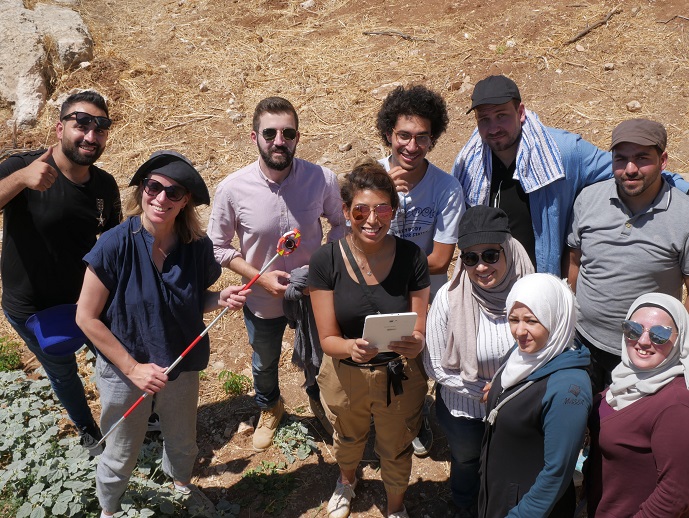 Student group in Amman