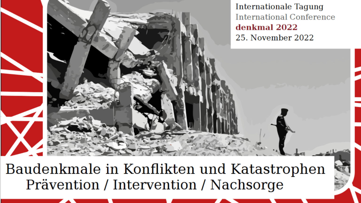 Denkmal 2022 | Tagung "Baudenkmale in Konflikten und Katastrophen ...